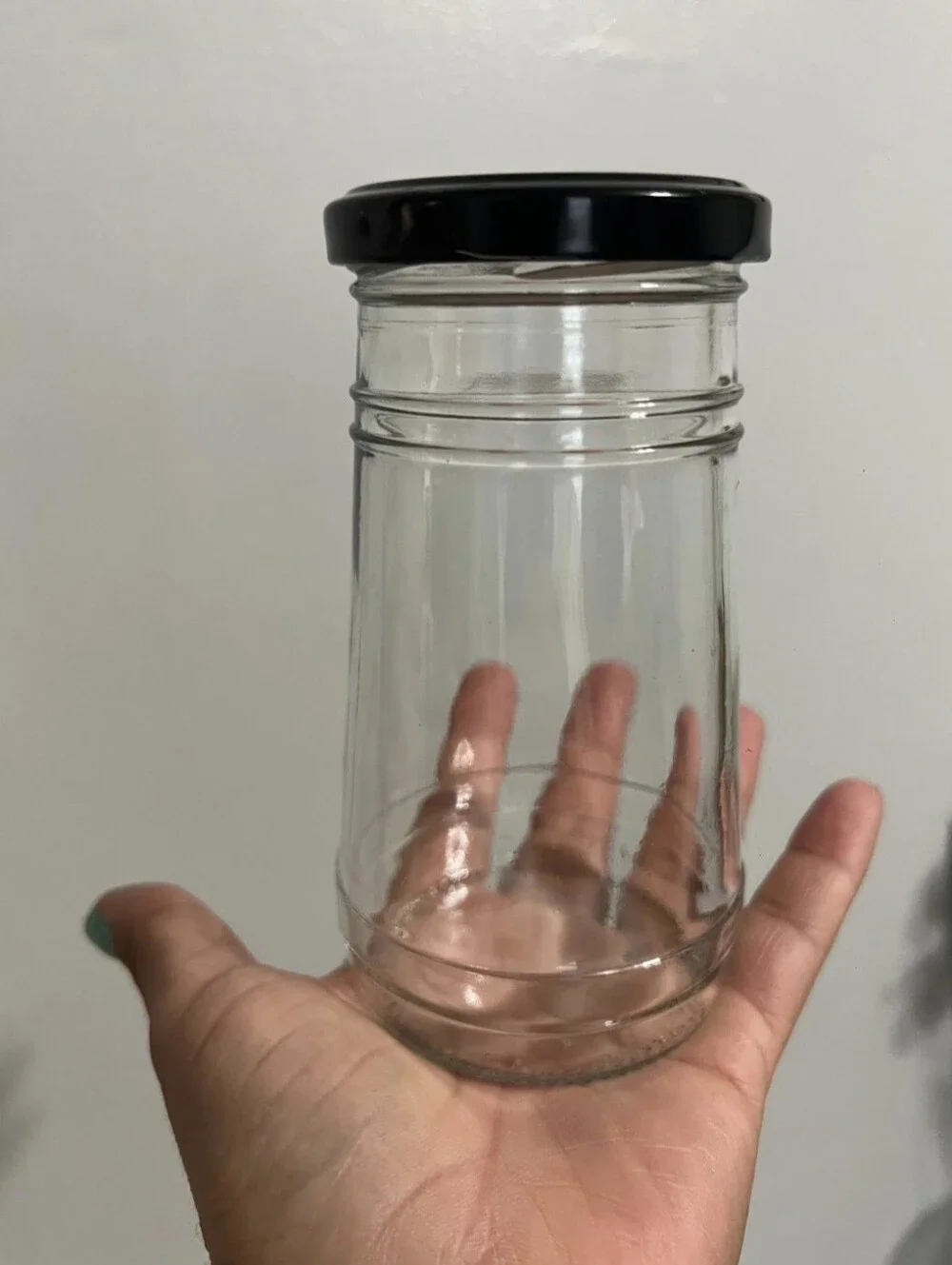 Set of 3 Reusable Glass Jars – Decoration and Storage.